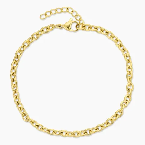 vandfast armbånd i forgyldt stål - OCEANA