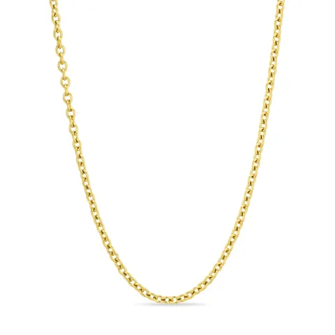 vandfast halskæde i forgyldt stål - OCEANA