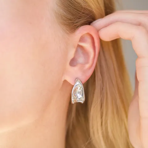 vandfaste halvcreoler i stål - OCEANA