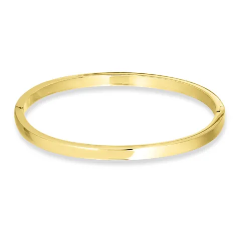 vandfast 4 mm armring i forgyldt stål - OCEANA