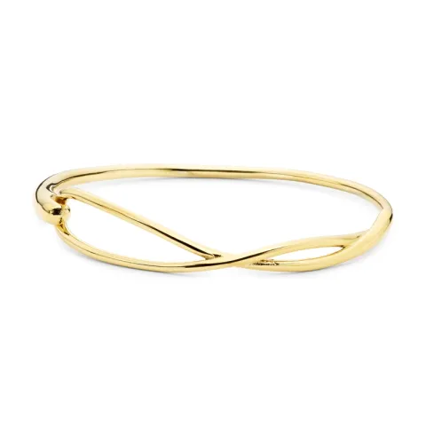 vandfast armring i forgyldt stål 68 mm x 11,7 mm  - OCEANA
