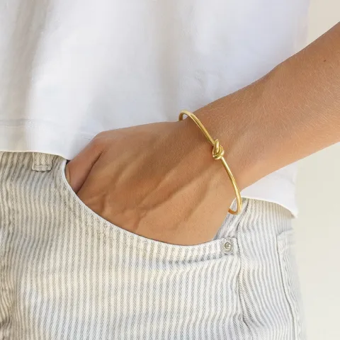 vandfast armring i forgyldt stål  x 10,0 mm  - OCEANA