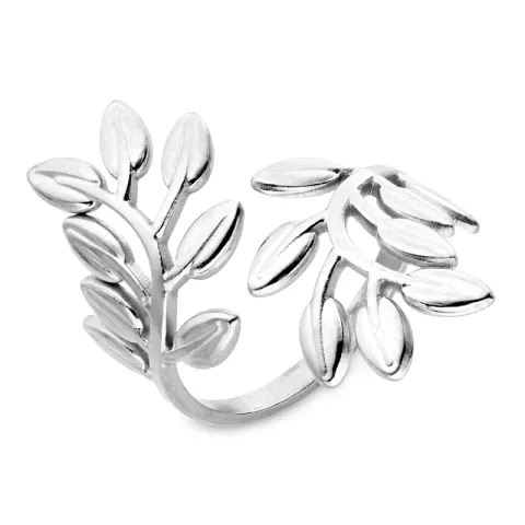 vandfast blad ring i stål - OCEANA