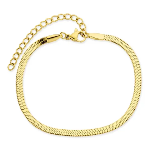 vandfast slangearmbånd i forgyldt stål  x 3 mm  - OCEANA