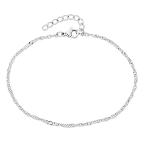 vandfast singapore armbånd i stål  x 2,0 mm  - OCEANA