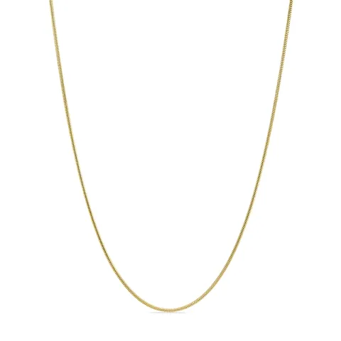 vandfast slangehalskæde i forgyldt stål  x 1,2 mm  - OCEANA