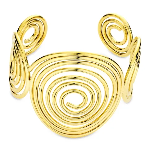 vandfast armring i forgyldt stål  x 54,85 mm  - OCEANA