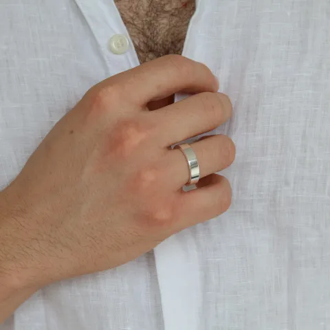 vandfast ring i stål