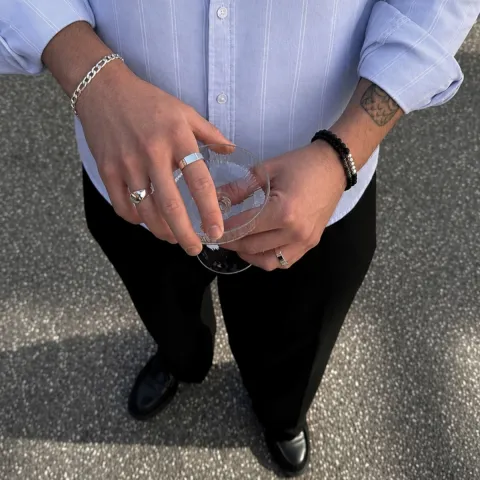 vandfast ring i stål