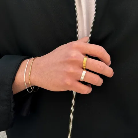 vandfast ring i stål