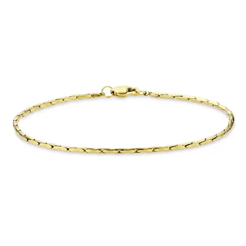 vandfast armbånd i forgyldt stål  x 1,5 mm 