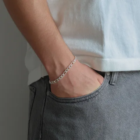 vandfast armbånd i stål  x 5,0 mm 