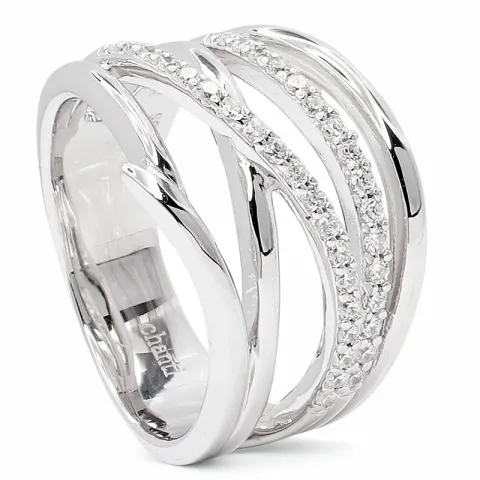 Kollektionsprøve zirkon ring i sølv
