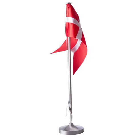 Dåbsgaver: 38,5 cm flagstang i fortinnet  model: 496-011