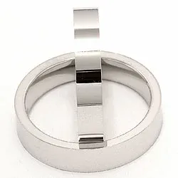 Vielsesringe i 14 karat hvidguld - sæt