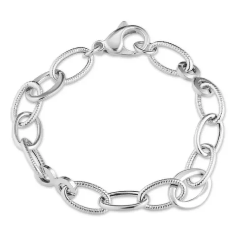 armbånd i sølv 17, 18cm x 7,7 mm