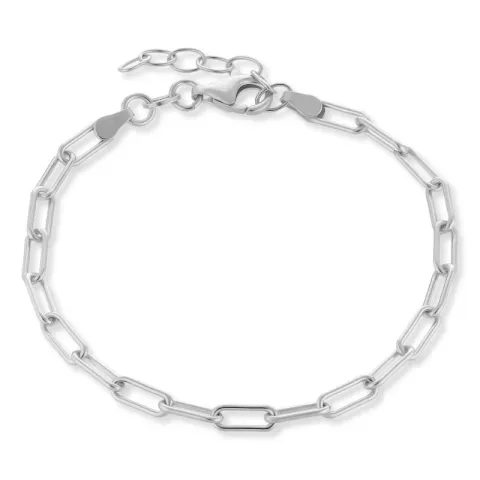 armbånd i sølv 17 plus 3 cm x 3,6 mm