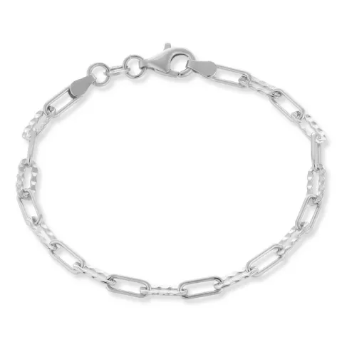 armbånd i sølv 17, 18cm x 3,5 mm