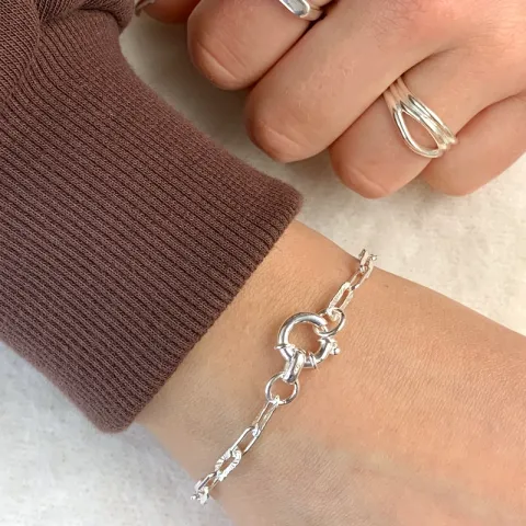 armbånd i sølv x 3,5 mm