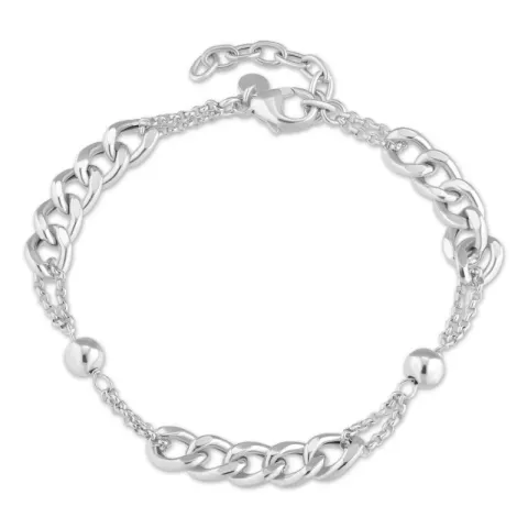 armbånd i sølv 17 plus 3 cm x 6,2 mm