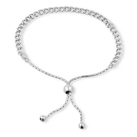 panserarmbånd i sølv x 4,0 mm