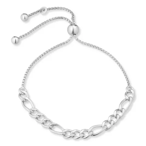 Figaroarmbånd i sølv x 5,0 mm