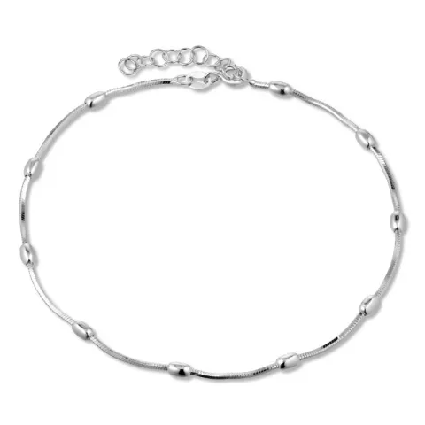ankelkæde i sølv 24 plus 3 cm x 2,9 mm