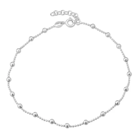 Kollektionsprøve ankelkæde i sølv 24 plus 3 cm x 3,1 mm