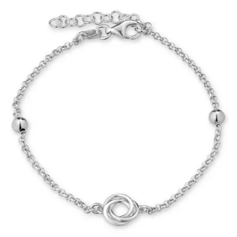 armbånd i sølv med vedhæng i sølv