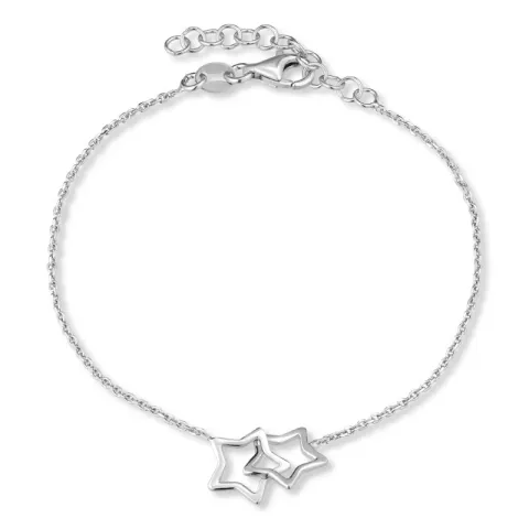 stjerne armbånd i sølv med vedhæng i sølv