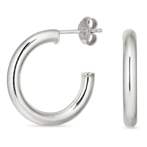 20 mm halvcreoler i sølv