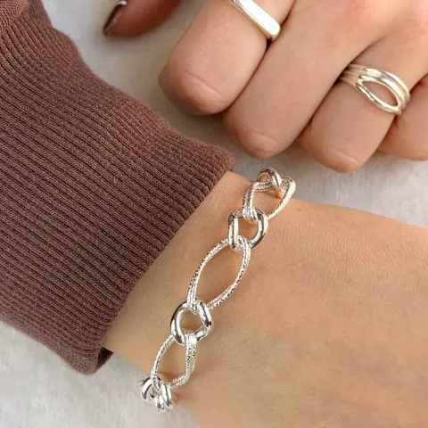 Armbånd i sølv 9,4 mm