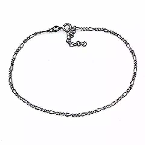 sort rhodineret sølv armbånd i sort rhodineret sølv x 1,9 mm
