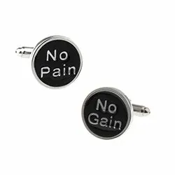 Smykker til mænd: manchetknapper i Rustfrit stål