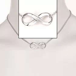 Uendeligheds halskæde i sølv