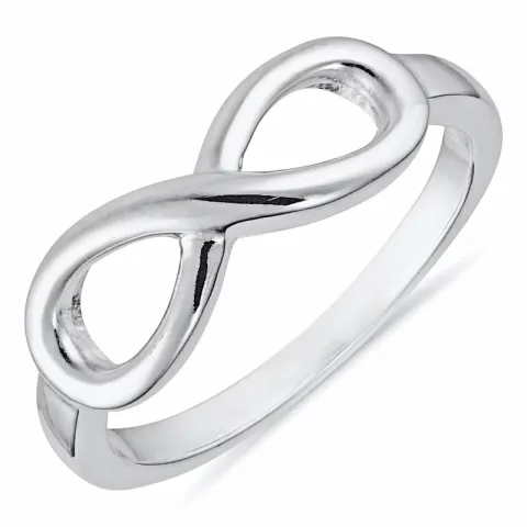 infinity ring i sølv