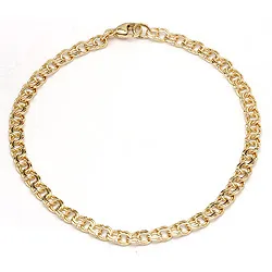 BNH bismarkarmbånd i 8 karat guld 17 cm x 3,5 mm