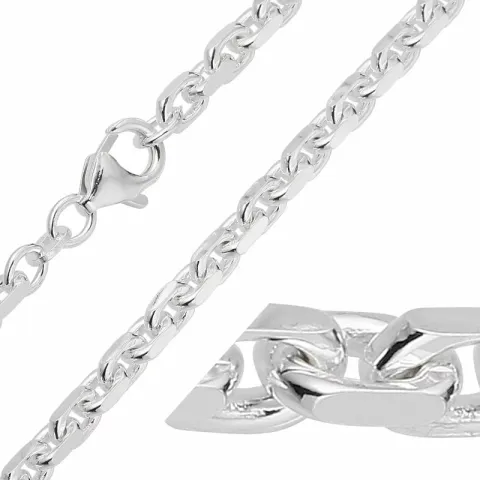 BNH Anker facet armbånd i sølv 17 cm x 3,1 mm