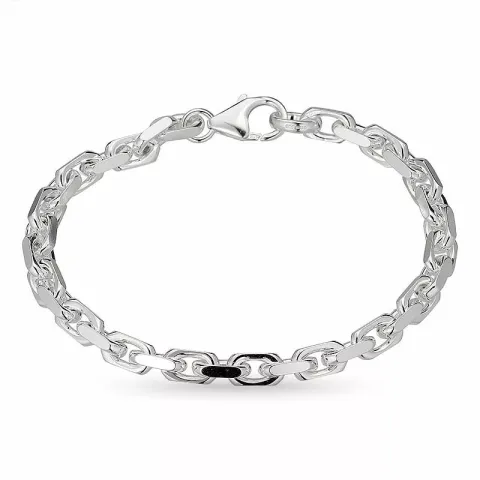 BNH Anker facet armbånd i sølv 18,5 cm x 5,6 mm