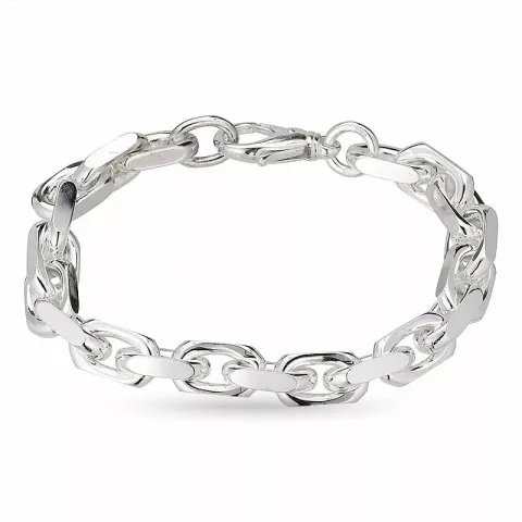 Bnh anker facet armbånd i sølv 18,5 cm x 9,0 mm