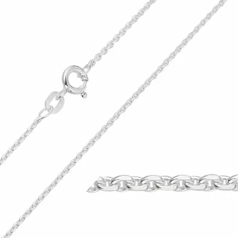 BNH Anker facet armbånd i sølv 17 cm x 1,3 mm