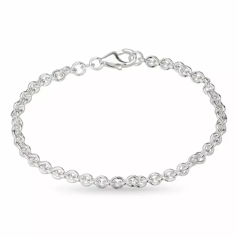 BNH anker rund armbånd i sølv 18,5 cm x 4,0 mm