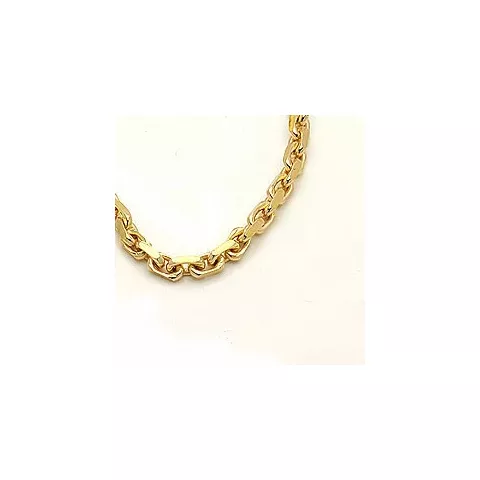 BNH Anker facet halskæde i 8 karat guld 45 cm x 1,6 mm