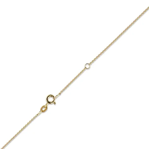 BNH anker rund halskæde i 14 karat guld 40 - 42 cm x 1,2 mm