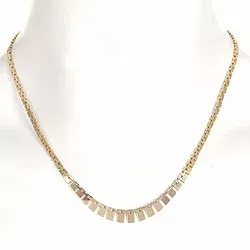 Murstens halskæde i 14 karat guld 50 cm x 7,5 mm
