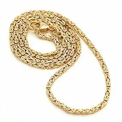 Elegant kongehalskæde i 14 karat guld 55 cm x 1,8 mm