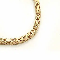 Elegant kongehalskæde i 14 karat guld 55 cm x 1,8 mm