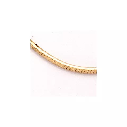BNH slangekæde i 14 karat guld 42 cm x 1,6 mm
