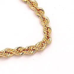 BNH cordelarmbånd i 14 karat guld 17 cm x 2,7 mm