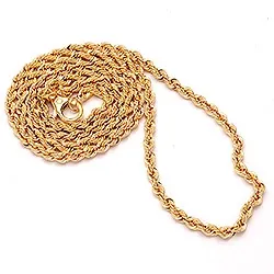 BNH cordelkæde i 8 karat guld 45 cm x 2,7 mm